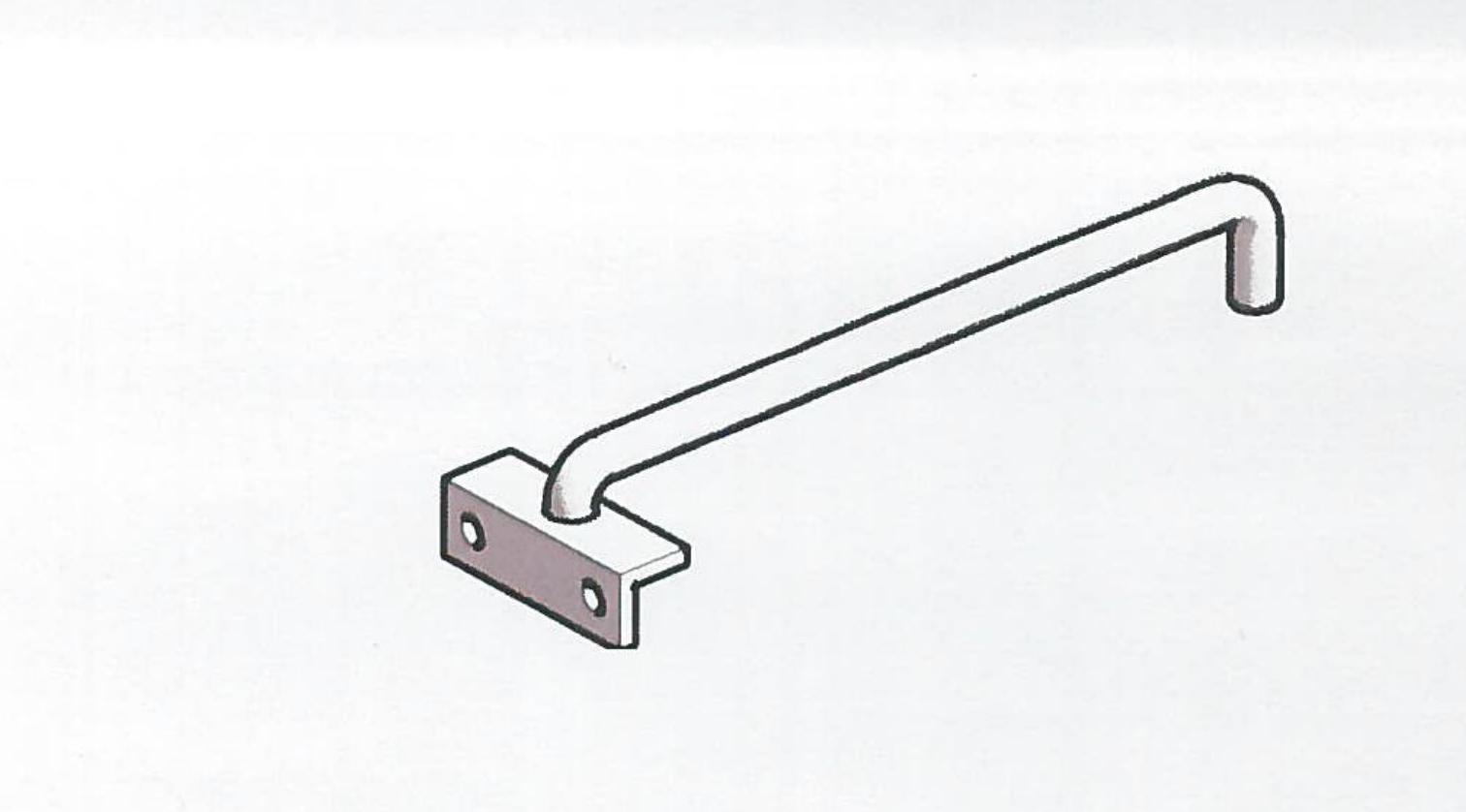 Aluminium Deuropeningbegrenzer
